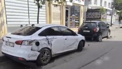 Batman’da, henüz kimliği tespit edilemeyen bir sürücü, park halindeki 5
