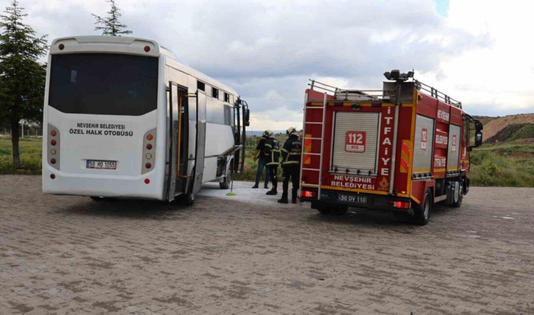 Nevşehir’de 2000 Evler Mahallesi’nde meydana gelen olayda, park halindeki halk