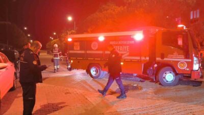 Muğla’nın Menteşe ilçesindeki bir apartman dairesinde meydana gelen piknik tüpü