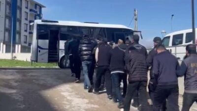 Erzurum merkezli 12 ilde düzenlenen bir operasyonda, polis ve savcı