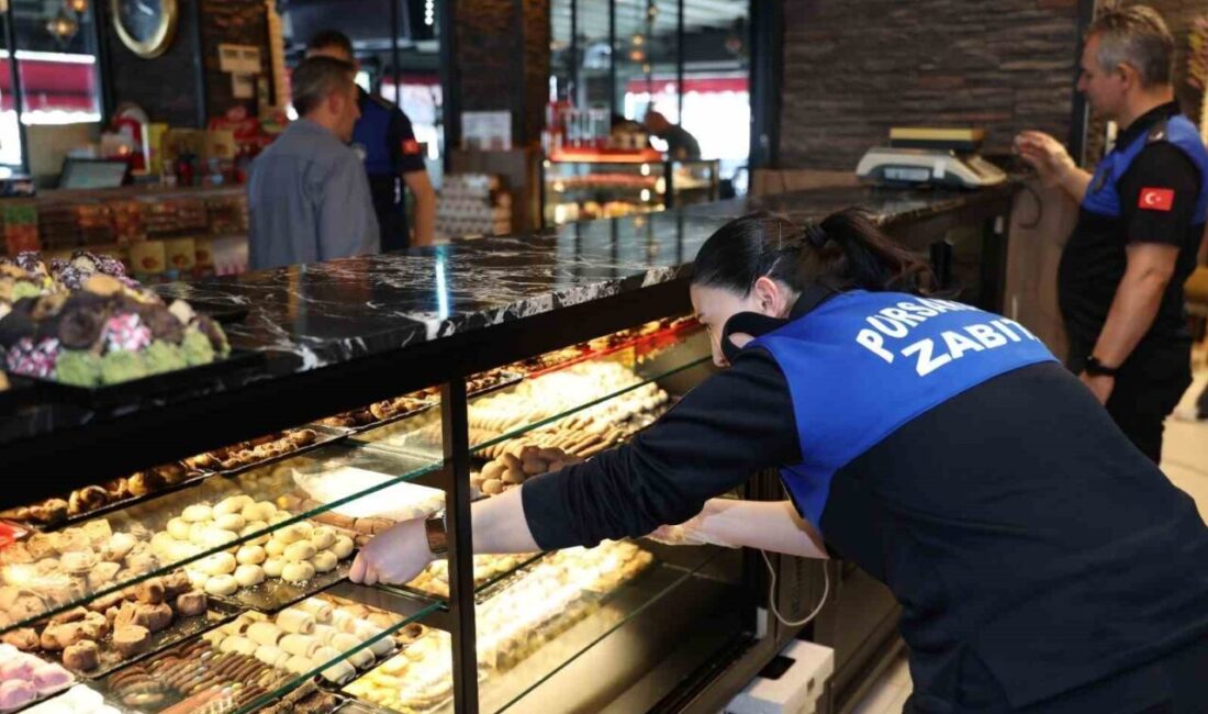 Pursaklar Belediyesi Zabıta Müdürlüğü ekipleri, Kurban Bayramı öncesi ilçedeki tatlı
