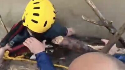 Düzce’nin Cumayeri ilçesinde bir rafting botunun devrilmesi sonucunda nehirde kaybolan