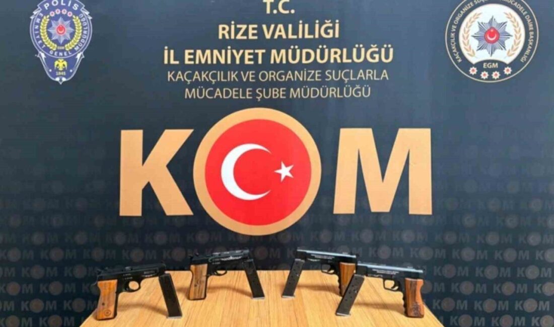 Rize İl Emniyet Müdürlüğü ekipleri tarafından gerçekleştirilen denetim ve operasyonlar