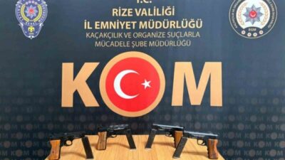 Rize İl Emniyet Müdürlüğü ekipleri tarafından gerçekleştirilen denetim ve operasyonlar