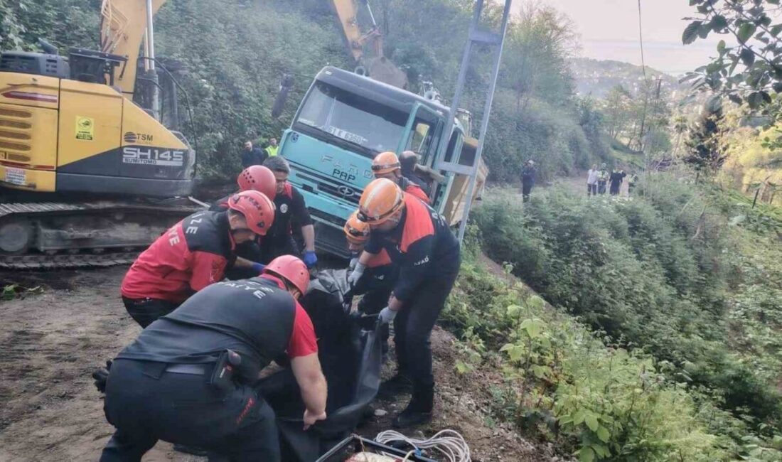 Trabzon kökenli bir hafriyat kamyonu şoförü olan Mustafa Ay, Rize’ye