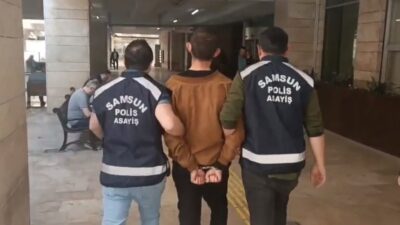 Samsun’da, polis operasyonuyla haklarında kesinleşmiş hapis cezası bulunan 2 mahkum