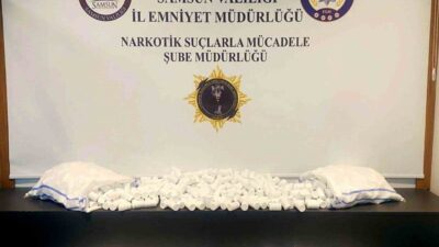 Samsun’un İlkadım ilçesinde polis ekipleri tarafından düzenlenen operasyonda 51 bin