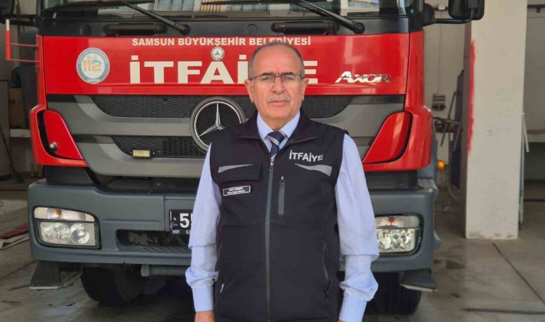 Samsun Büyükşehir Belediyesi İtfaiye Daire Başkanlığı ekipleri, yaz mevsiminin yaklaşmasıyla