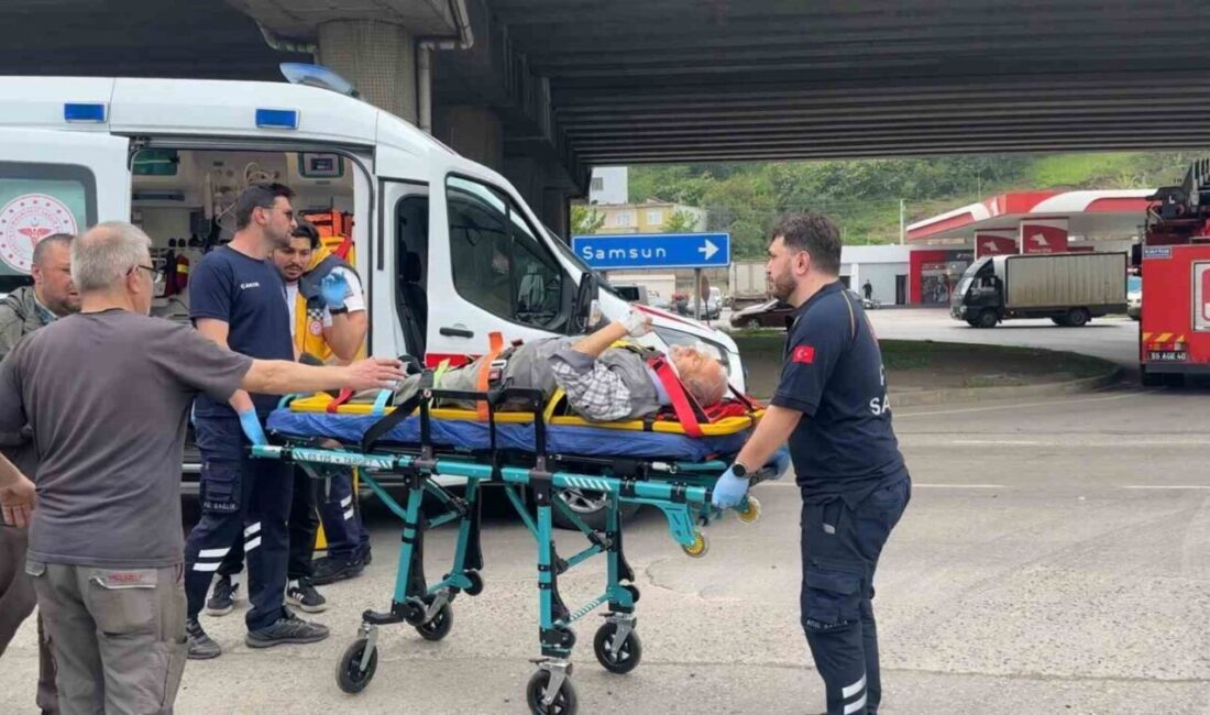 Samsun’un Tekkeköy ilçesinde meydana gelen trafik kazasında 2 kişi yaralandı.