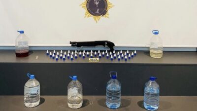Samsun’un Atakum ve İlkadım ilçelerinde düzenlenen narkotik operasyonda, likit uyuşturucu