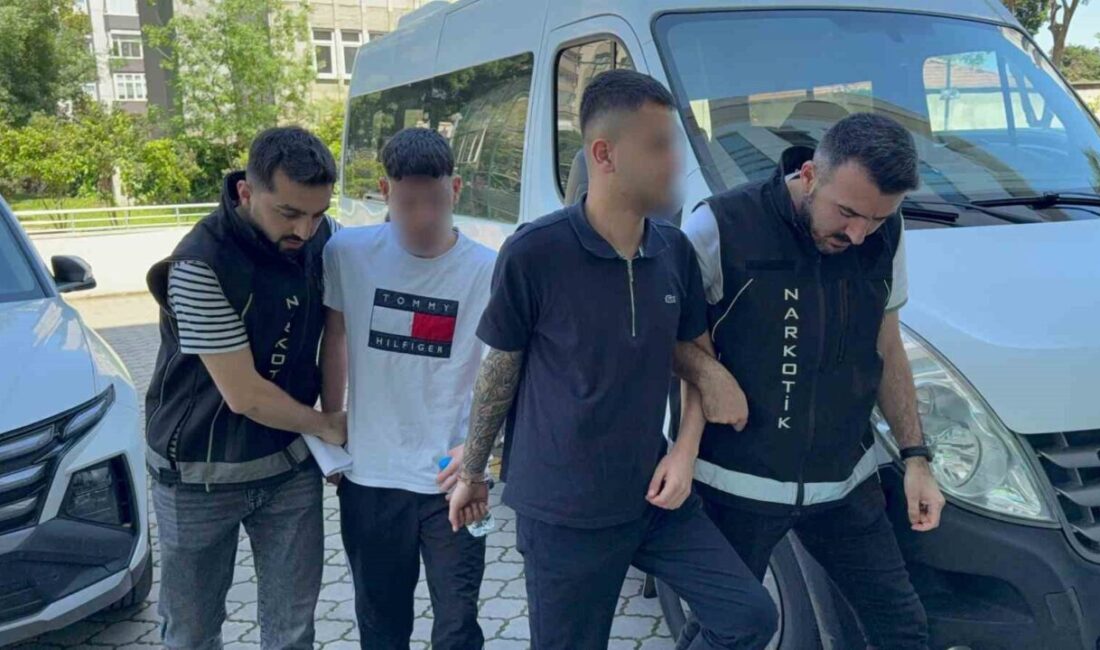 Samsun’da Narkotik ekipleri tarafından gerçekleştirilen operasyonlarda Atakum ve İlkadım ilçelerinde