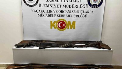 Samsun’un Atakum ilçesinde polis ekipleri tarafından düzenlenen operasyonda, Geç Osmanlı