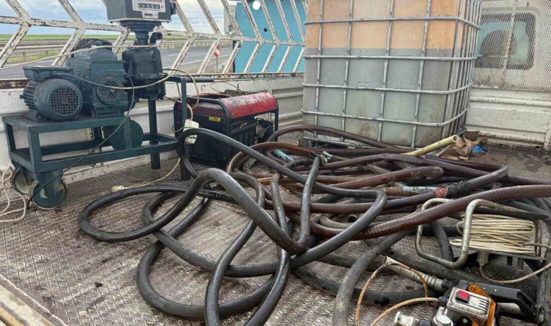 Şanlıurfa’nın Viranşehir ilçesinde gerçekleştirilen bir operasyonda, 635 litre kaçak akaryakıt