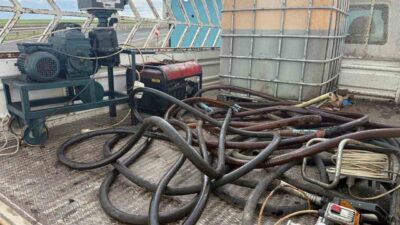Şanlıurfa’nın Viranşehir ilçesinde gerçekleştirilen bir operasyonda, 635 litre kaçak akaryakıt