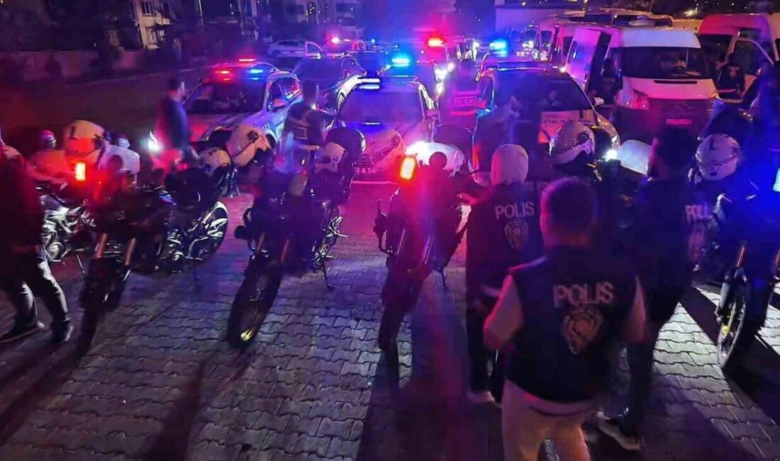 Şanlıurfa’da binin üzerinde polis, il genelinde geniş kapsamlı bir asayiş