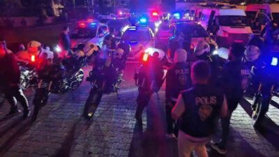 Şanlıurfa’da binin üzerinde polis, il genelinde geniş kapsamlı bir asayiş