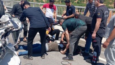 Şanlıurfa’da bir ailenin kurban kesimi sonrasında kaza geçirmesi sonucu otomobilleri