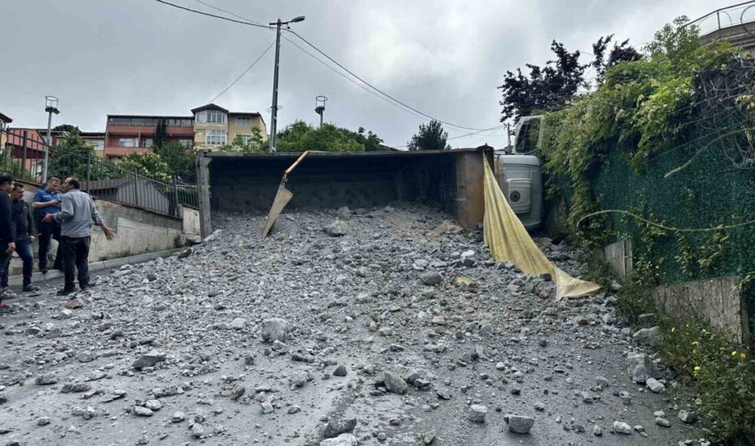 İstanbul’un Sarıyer ilçesinde meydana gelen bir kaza sonucunda yokuş yukarı