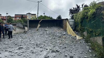 İstanbul’un Sarıyer ilçesinde meydana gelen bir kaza sonucunda yokuş yukarı