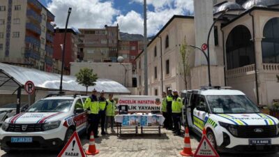 Batman iline bağlı Sason ilçesinde, Trafik Haftası kapsamında düzenlenen etkinliklere