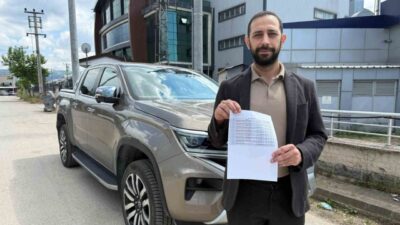 Bursa’da ikamet eden ve aracını satın aldığı günden bu yana