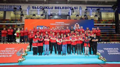 Konya’nın Selçuklu ilçesinde düzenlenen TEKNOSEL 2026 Teknoloji Festivali, Selçuklu Belediyesi,