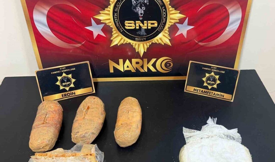 Siirt’te son 16 günde polis ekipleri tarafından gerçekleştirilen asayiş ve
