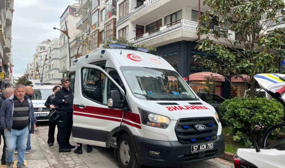 Sinop’ta bir hafif ticari aracın geri manevra yaparken çarptığı yaya