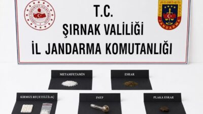 Şırnak’ta yürütülen bir haftalık operasyonlarda 15 milyon 460 bin 300