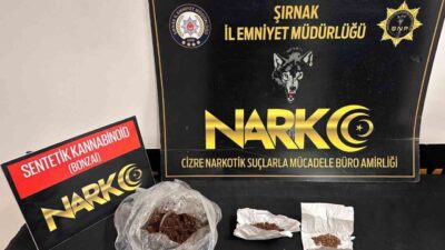 Şırnak’ta düzenlenen operasyonlarda büyük miktarda uyuşturucu ve kaçak ürün ele