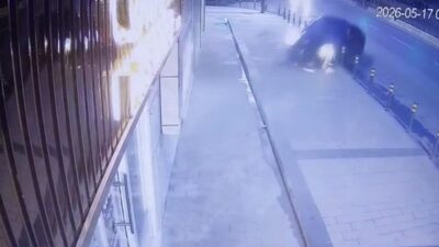 Şişli Büyükdere Caddesi’nde meydana gelen olayda lüks bir araç cadde