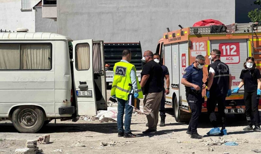 Söke ilçesinde bir minibüste ölü bulunan kişi, yaşamını yitirdiği şekilde