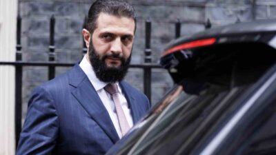 Suriye Devlet Başkanı Ahmed Eş-Şara, ABD Başkanı Donald Trump ile