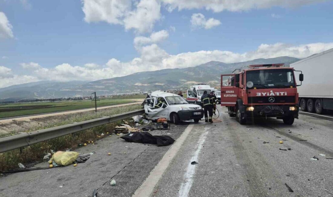 TAG Otoyolu Nurdağı kesiminde meydana gelen bir trafik kazasında, tırın