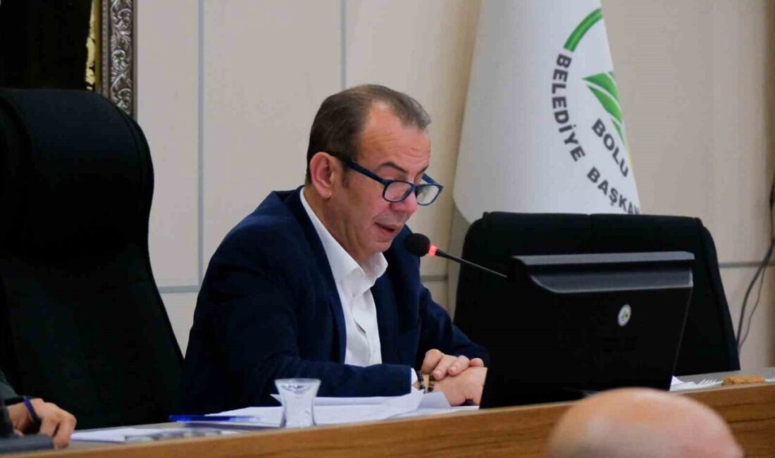 Bolu Belediye Başkanlığı görevinden alınan ve ayrıca tutuklu olan Tanju