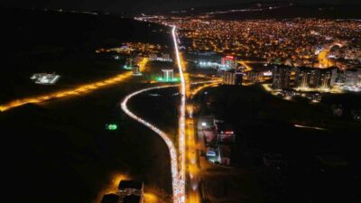 Kurban Bayramı tatilini tamamlayan vatandaşların dönüşüyle gece yarısı Kırıkkale’de 43