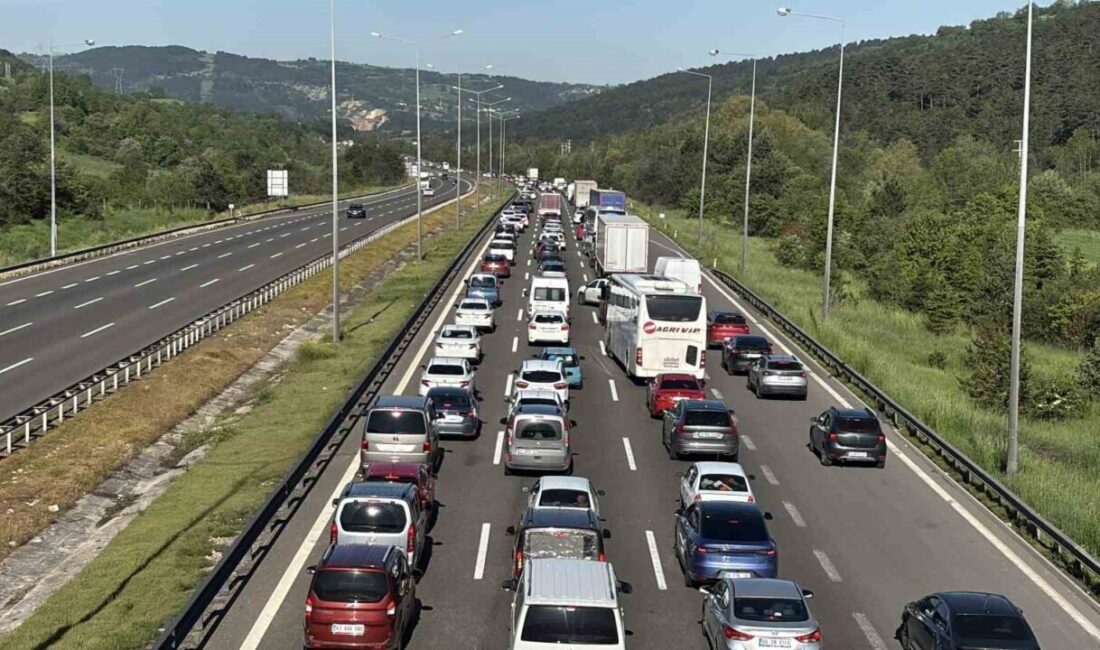 Bolu geçişinde Kurban Bayramı’nın dördüncü gününde sabah erken saatlerde yoğun