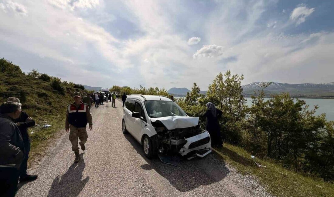Bitlis’in Tatvan ilçesinde, otomobil ile kamyonetin çarpışması sonucunda 6 kişi
