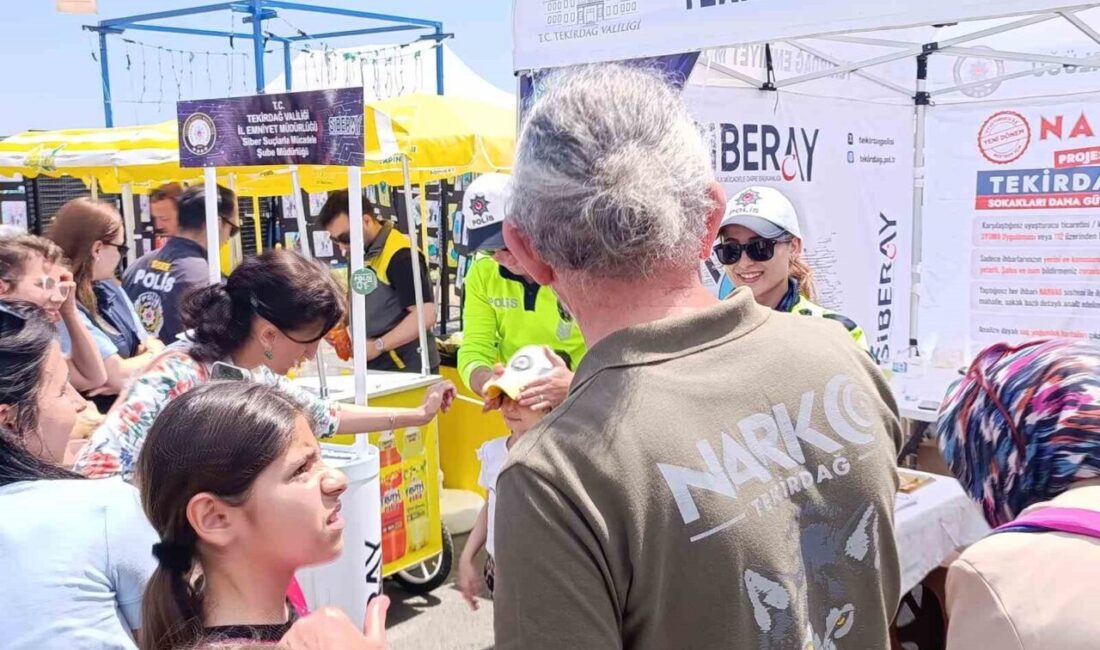 Tekirdağ İl Emniyet Müdürlüğü personeli, Anneler Günü ve Çocuk Şenliği