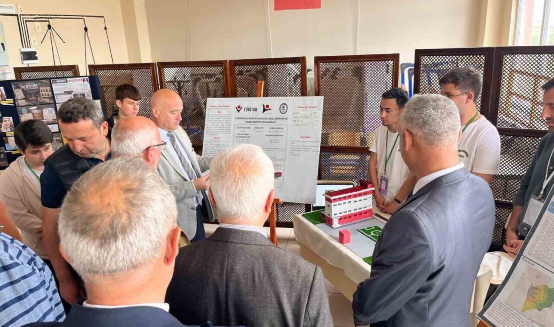 Hayrabolu Ergün Korkmaz Mesleki ve Teknik Anadolu Lisesi’nde düzenlenen bilim