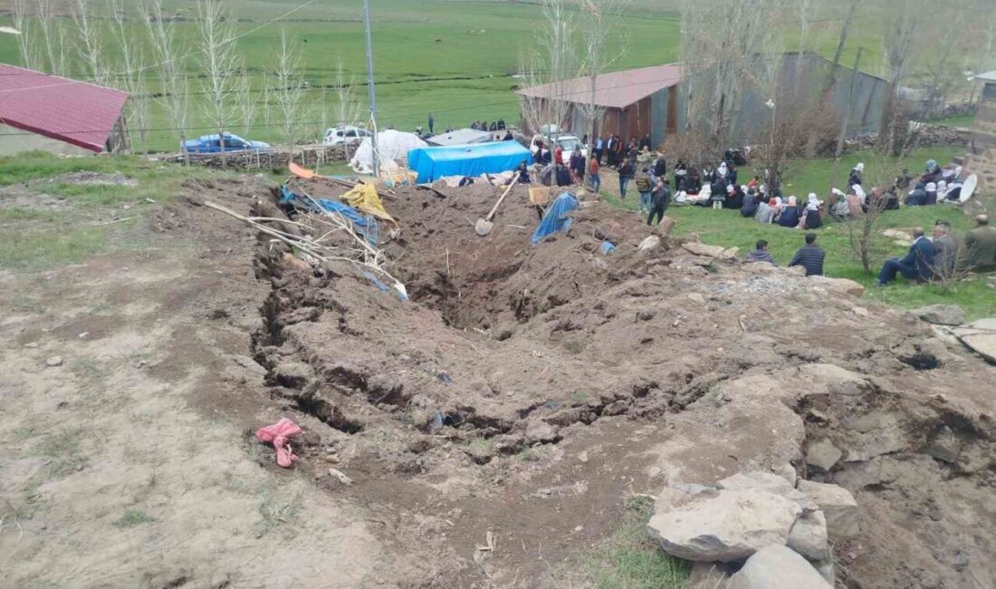 Erzurum’un Tekman ilçesinde bir ahırın çökmesi sonucu enkaz altında kalan