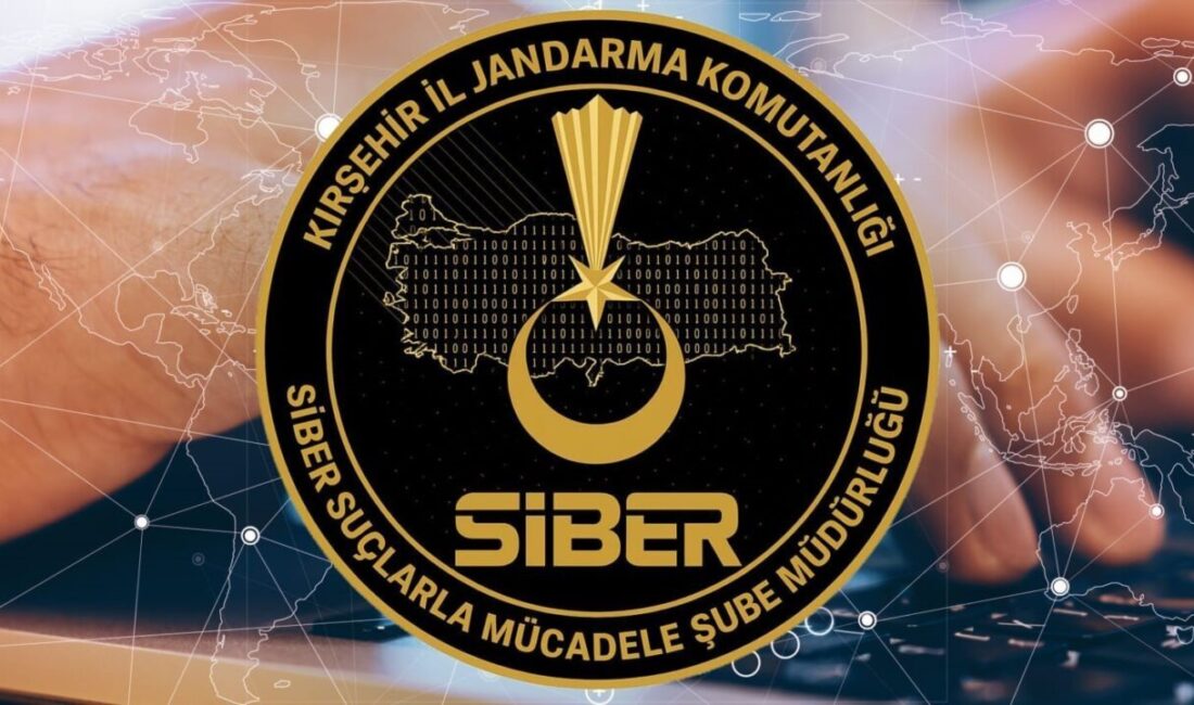 Kırşehir’de, jandarma siber suçlarla mücadele ekipleri tarafından 90 adet terör