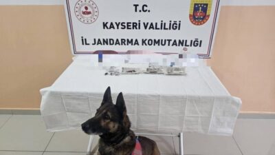 Tomarza ilçesinde jandarma ekipleri tarafından yürütülen uyuşturucuyla mücadele operasyonlarında, 13