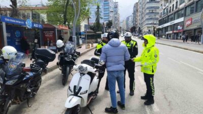 Samsun’da Karayolları Trafik Güvenliği Haftası etkinlikleri kapsamında 19 Mayıs Lisesi