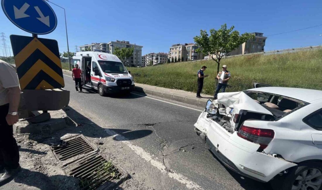 Tekirdağ’ın Çorlu ilçesinde meydana gelen trafik kazasında, Ergene ilçesinde görevli