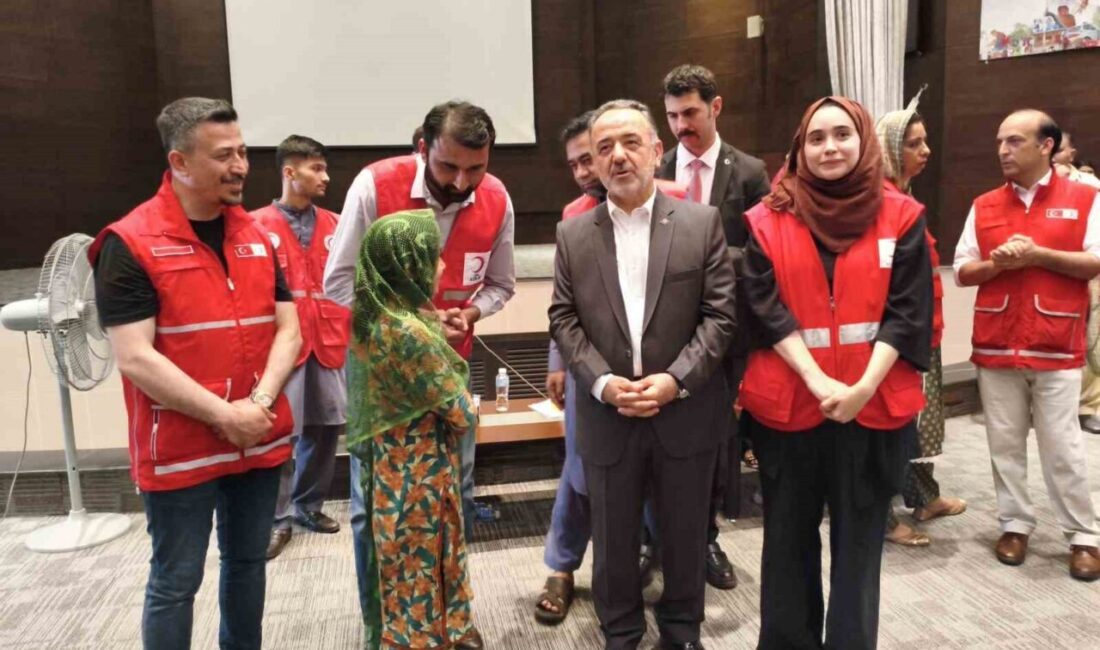 Türk Kızılayı, Pakistan’ın başkenti İslamabad’da Kurban Bayramı’nda vekaleten kesilen kurbanların