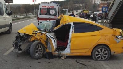 Samsun’un Havza ilçesinde meydana gelen bir trafik kazasında direksiyon hakimiyetini