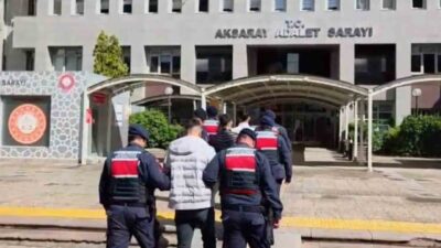Adana’dan Aksaray’a uyuşturucu sevkiyatı yapan kişiler, jandarma operasyonu sonucu binlerce