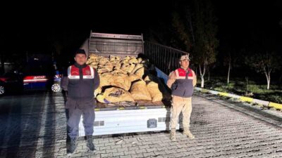 Van’ın Muradiye ilçesinde 800 kilogram inci kefali balığının kaçak avlandığı