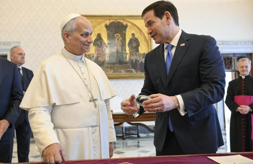 Vatikan Basın Ofisi, ABD Dışişleri Bakanı Marco Rubio ile Papa